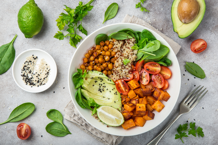 Søde Kartofler med Quinoa