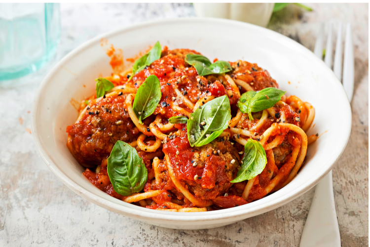 Kyllinge Kødboller og Spaghetti