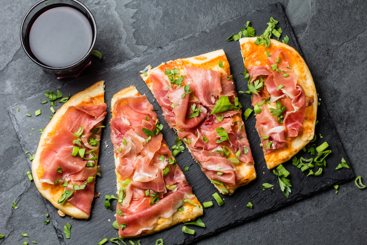 Parmaskinkepizza