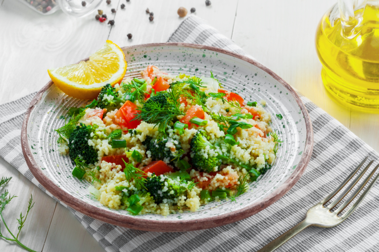 Kruiden couscous broccoli salade Arono.nl
