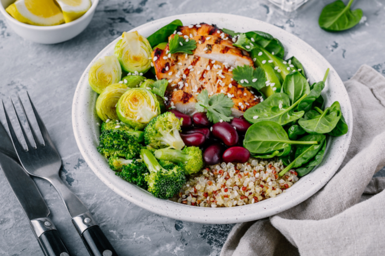 Balsamico Kip Boeddha Bowl