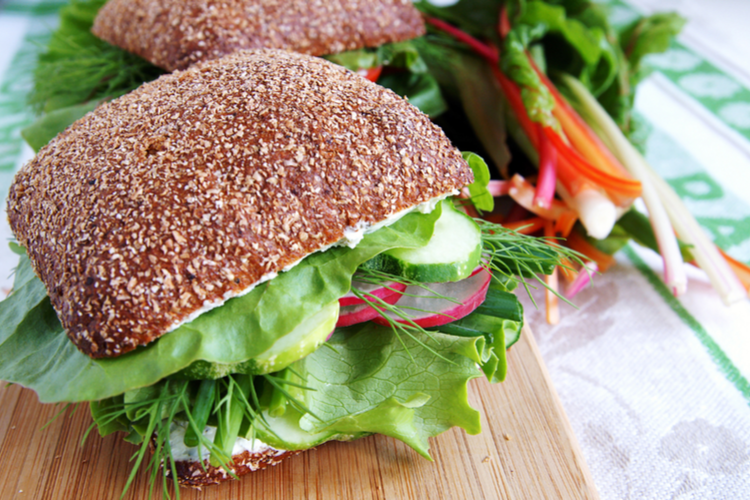 Grøntsagssandwich