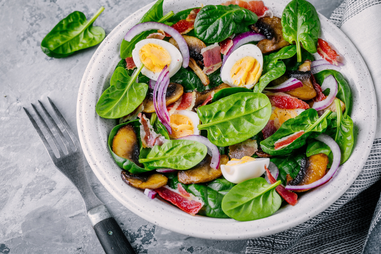 Spinatsalat