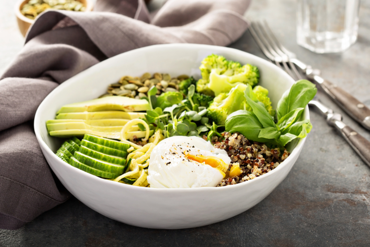 Quinoa avokadosallad