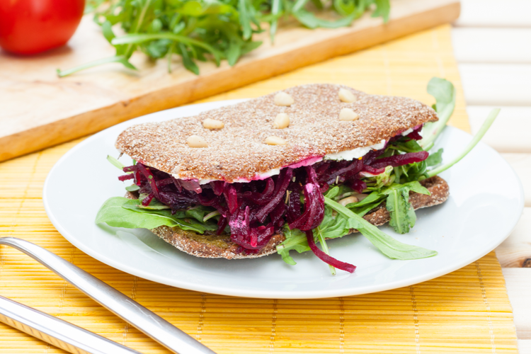 Rødbedesandwich