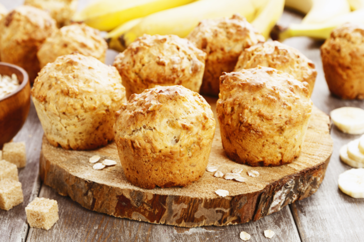 Bananen muffins