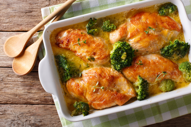 Broccoli Cheddar Kyckling