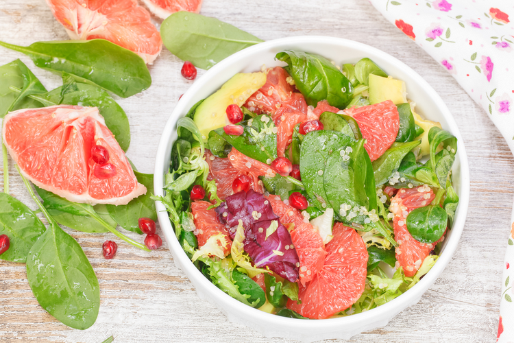 Avocado Druivensalade