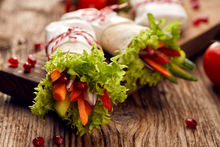 Veganske tortilla wraps