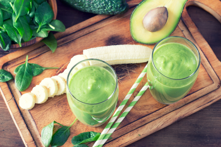 Avocado-banansmoothie