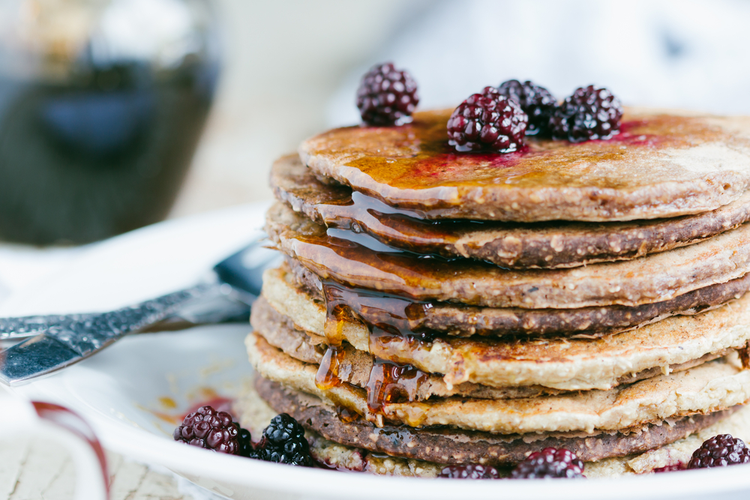 Volkoren haver pannenkoeken