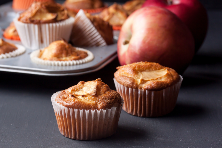 Æblemuffins