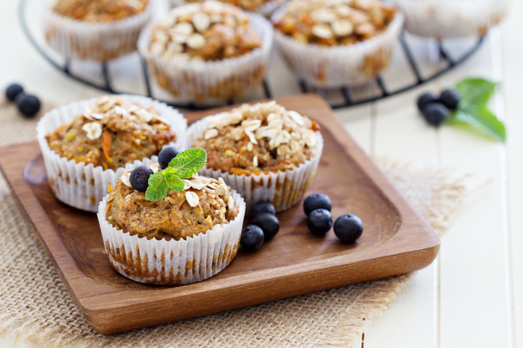 Veganistische muffins