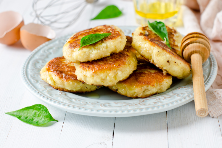 Pannkakor med havre och keso